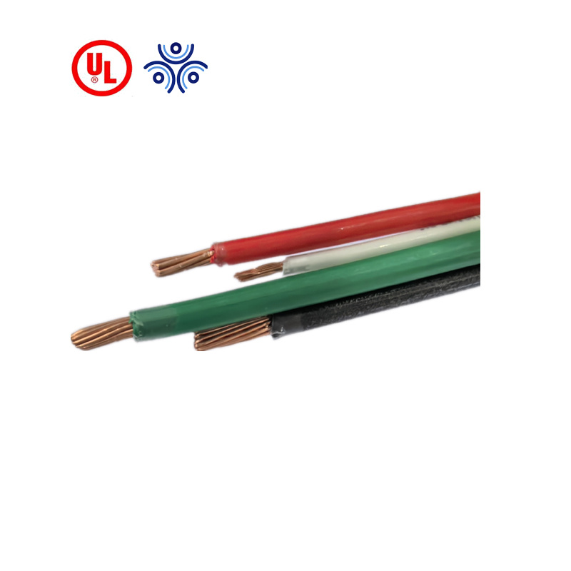 Thhn 250 Mcm T90 4/0 AWG 600V Oil Resistant Flame Retartant Electric Wire Cable Canada