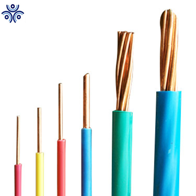 Thhn/Thwn-2 PVC Insulation Nylon Sheath Building Electric Cable / Wire