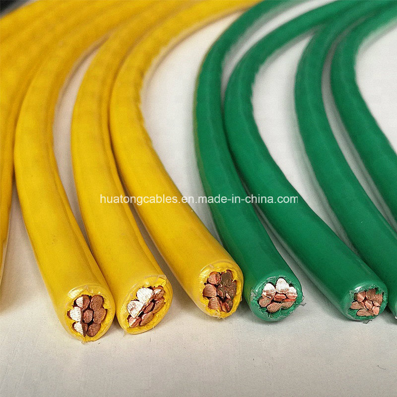 Thhn Thwn Copper Conductor PVC Insulation Nylon Sheath Electrical Wire