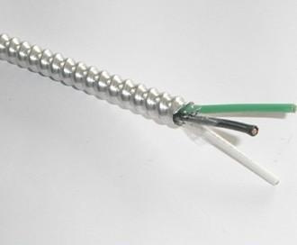 Thhn/ Thwn Cores Galvanized Steel Interlocking Armor AC/Bx Cable