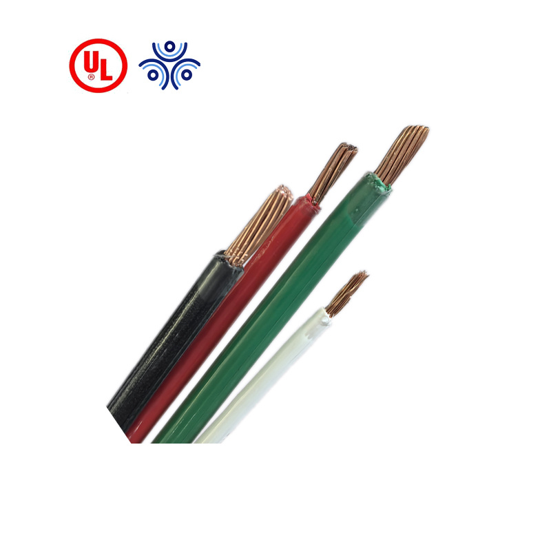 Thhn Thwn Thwn-2 14AWG Single Core Building Flexible Wire for Lighting 600V