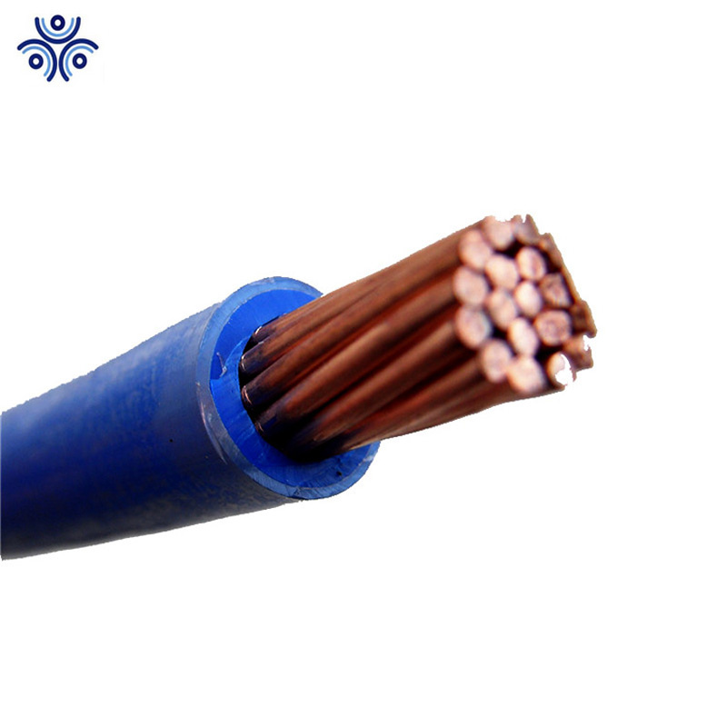 Thhn Wire PVC Insulation 14AWG 12AWG 10AWG Copper Stranded Conductor Electrical Wire