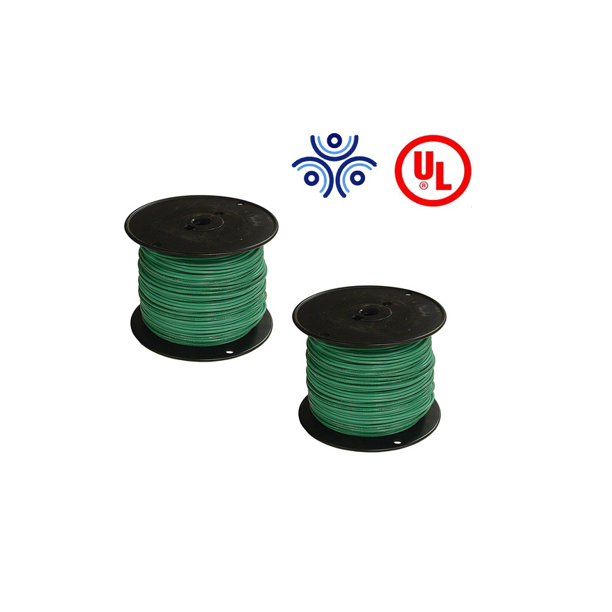 Fios Thhn 14 12 10 AWG Nylon PVC VW-1 Fio e Cabo Elétrico Ht Cables