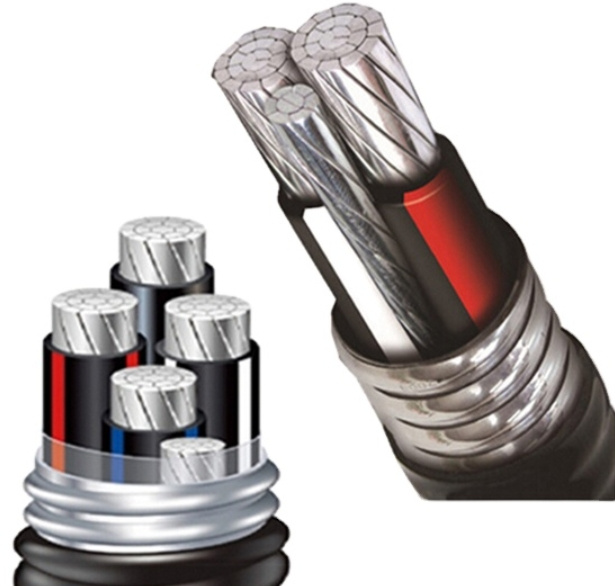 Three Conductor Acwu 90 600V Aluminum Cable