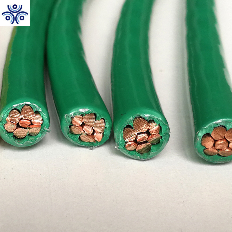 Thw Tw 14AWG 12AWG 2AWG Copper PVC 600V Single Core Cable Electricity Cable