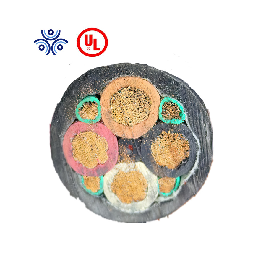 Type G-Gc 2kv UL cUL 3c 4/0AWG Epr Insulation Rubber Flexible Cable