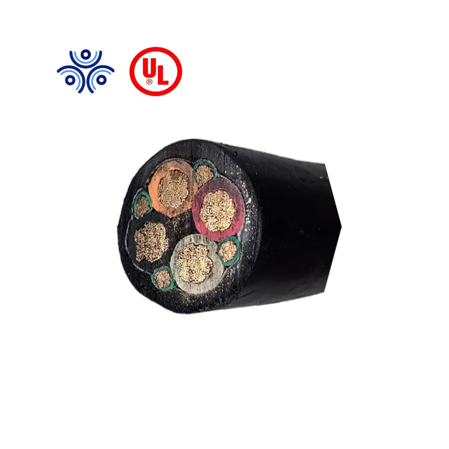 Type G-Gc Cable 2kv UL 4c 1/0AWG Epr Rubber Electric Power Portable Cables