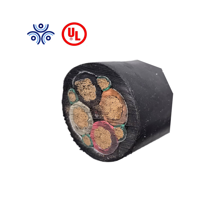 Type G-Gc Cable 2kv UL Msha Listed Multi Core 4/0AWG Epr Rubber Portable Cable