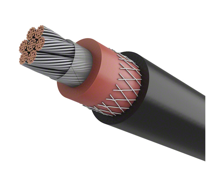 Type MP-Gc 15000kv 100% Insulation Level 4 AWG Grounded MP-Gc Cable