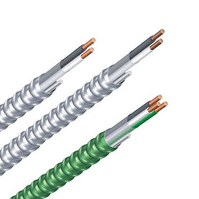 Type Mc – Aluminum Conductor – Aluminum Armor – 600V UL1569 Aluminum Conductor Mc Cable