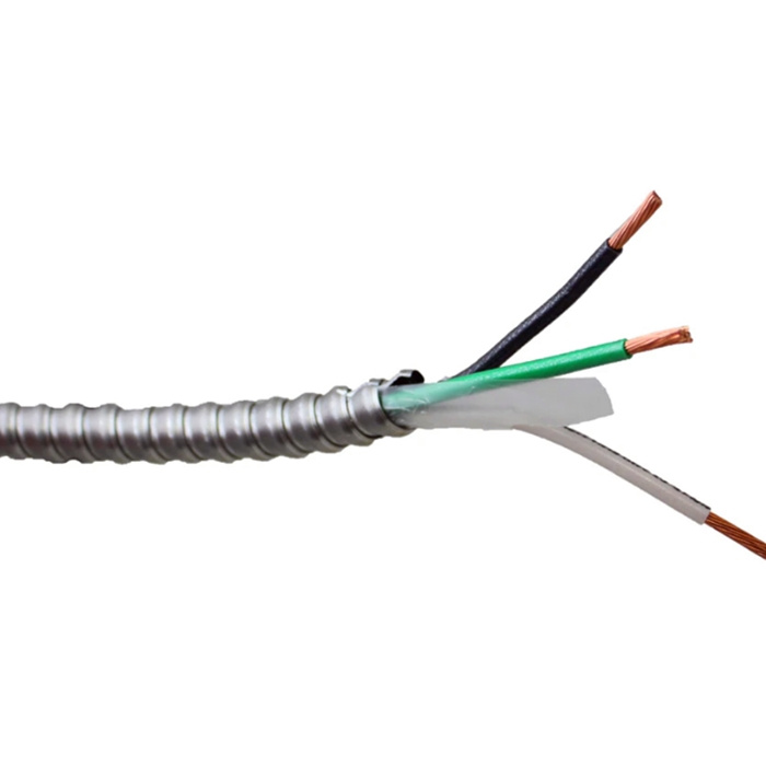 Type Mc-Copper Conductor Aluminum Armor Power Cable UL1569