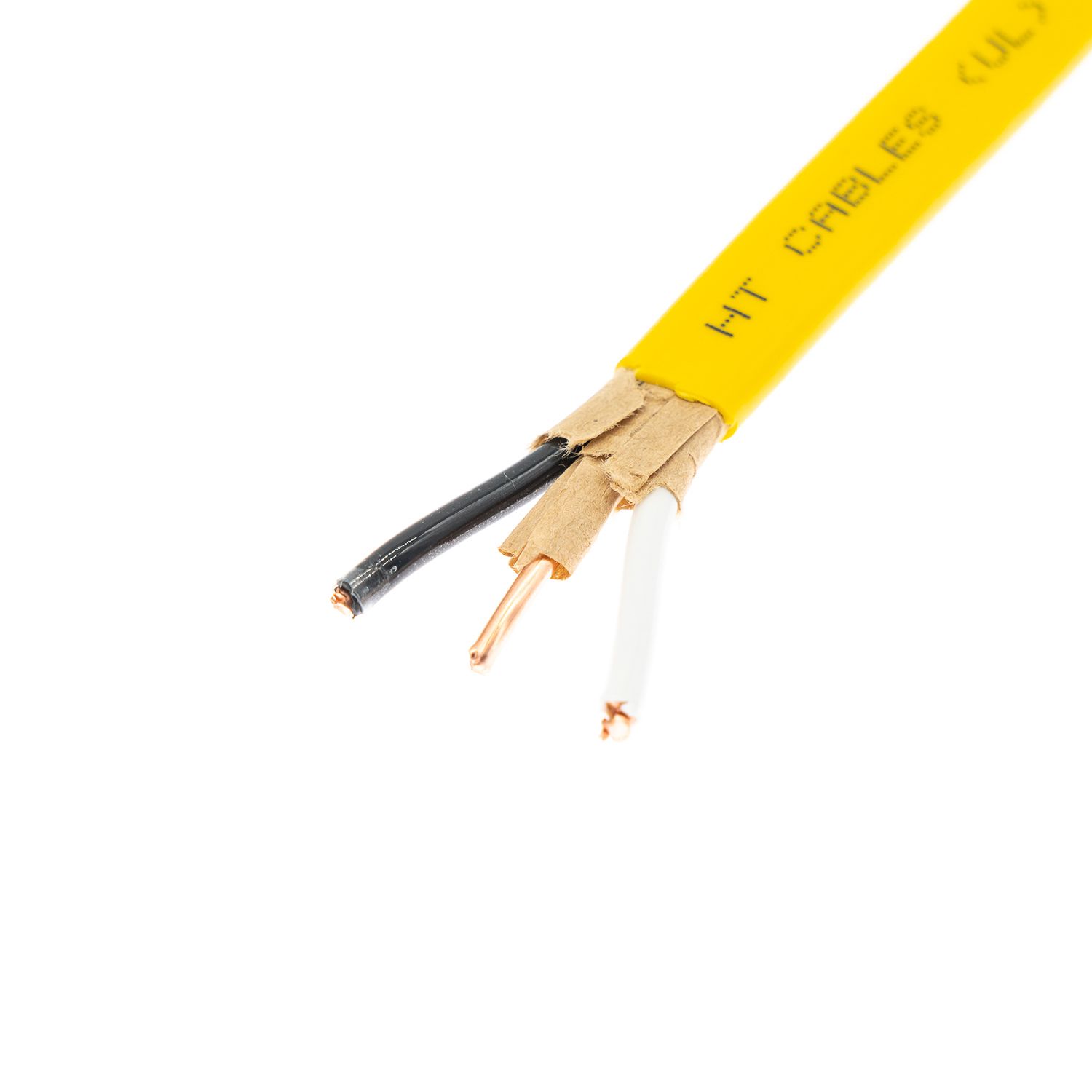 Type Nm-B Cable 600V Copper Thhnn Conductors with Bare Ground PVC Jacket UL7192*10AWG+1*10AWG