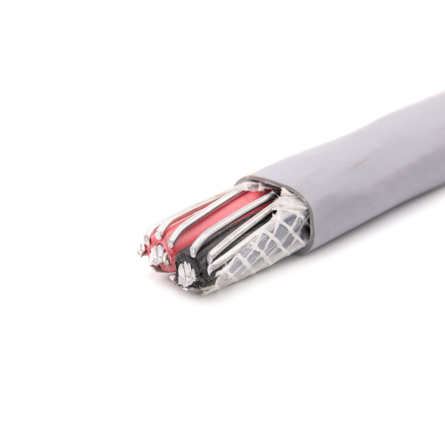 Type Seu 2*8 AWG 600V Concentric Service Electric Wire & Cable Copper Conductor XLPE Insulation PVC Sheath Service Entrance Cable
