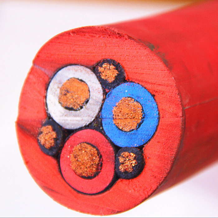 Type Shd-Gc Power, Shielded Roundportable W/Ground-Check, Epr/CPE 8000 Volts, 90&ring; C, Three Conductor