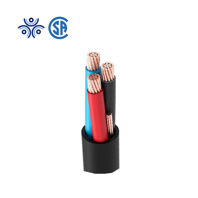 Type Tc or Tc-Er (RW90) , CSA FT4 3/0-1 3/0-4 600V Power and Control Tray Cable, Multi Copper Conductors