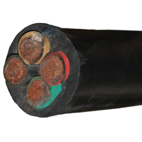 Type W UL1650 RoHS 90c 2000 V 6AWG 5c Rubber Portable Power Cable