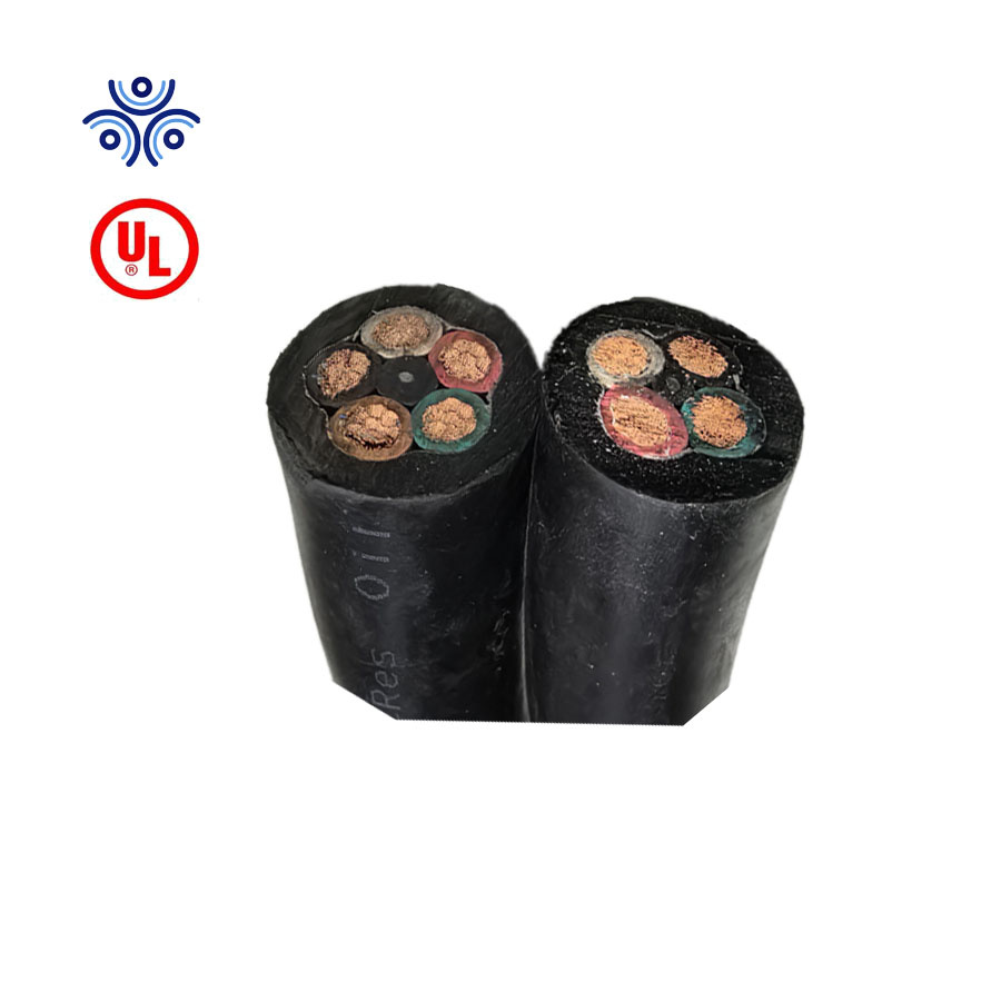 Type W Wire 2kv 5core 1AWG 2AWG 3AWG UL cUL Listed Motor and Battery Leads Wire, HVAC Systems, and General Power Distribution.