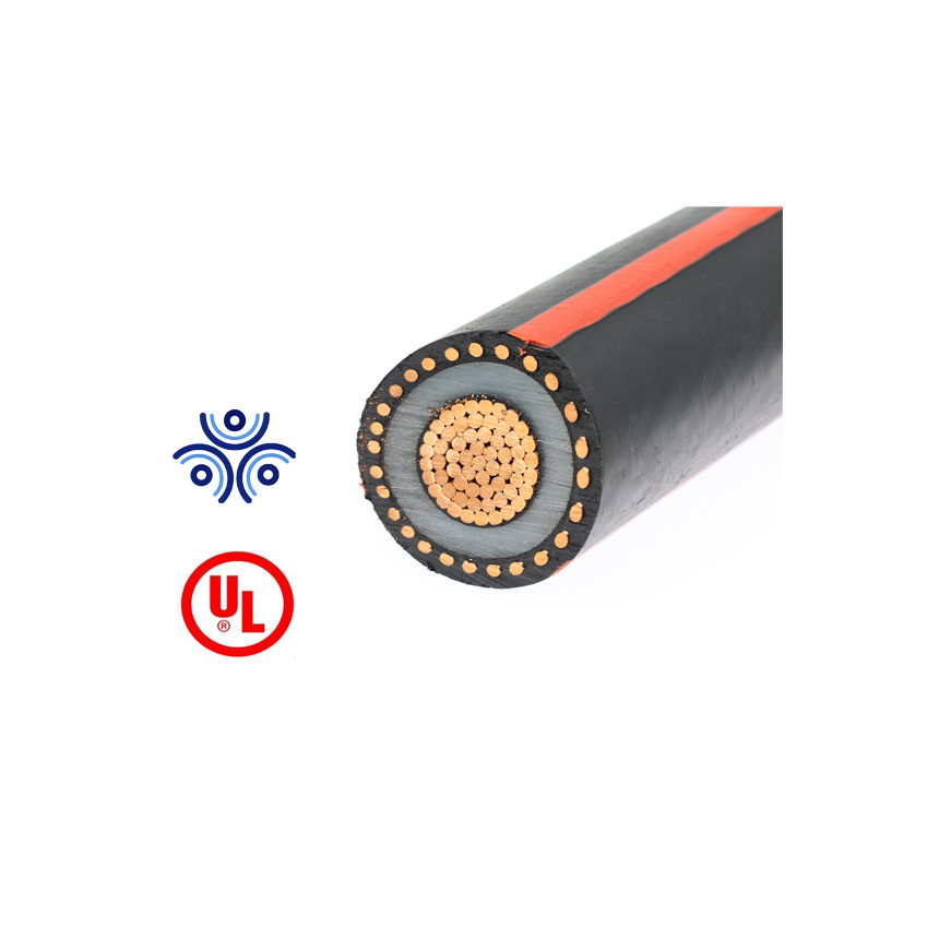 UL 15kv Medium Voltage Underground Power Cable 100% Insulation Level Copper XLPE 600mcm