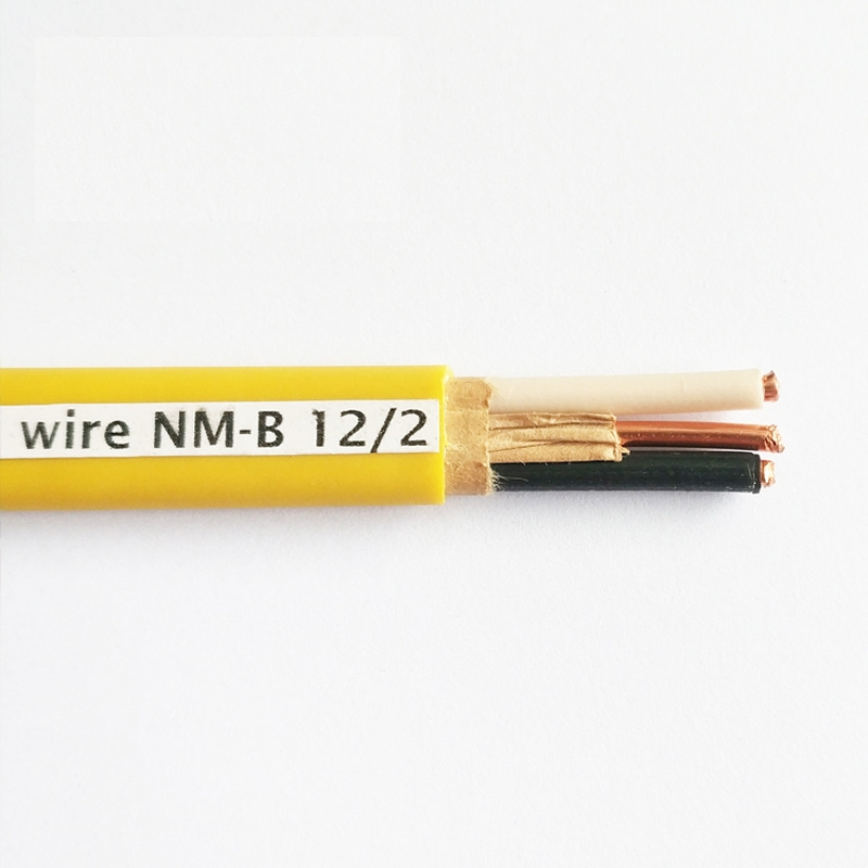 UL Certificate Listed 10/2 Thhn Inner Core Grounding 14/2 Romex Nm-B Wire 250FT Spool with Copper PVC Insulated Cable 600V