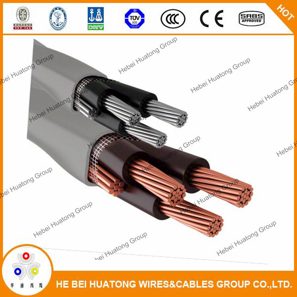 UL Certificate XLPE Insulation PVC Sheath 8-8-8 6-6-6 1/0-1/0-1/0 Use Cable Type Se/Seu/Ser Cable