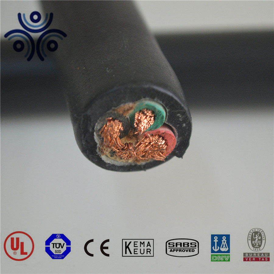 UL Certified American Standard 300V Type Sj Sjo Sjoo Sjow Sjoow Rubber Cable