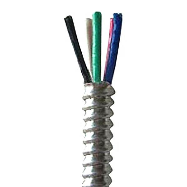 UL List Electric Power Armoured Copper Building Control Cable Type Mc 10 Gauge or AWG