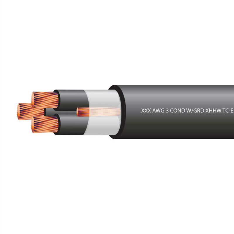 UL Listed 4/0AWG Copper Control Thhn Core PVC Sheath 600V Electric Tray Cable