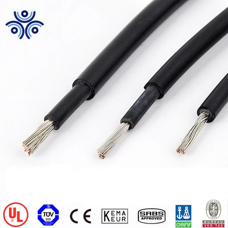 UL TUV PV 1/2 Core 2.5/4/6 mm TUV PV1-F Solar Cable