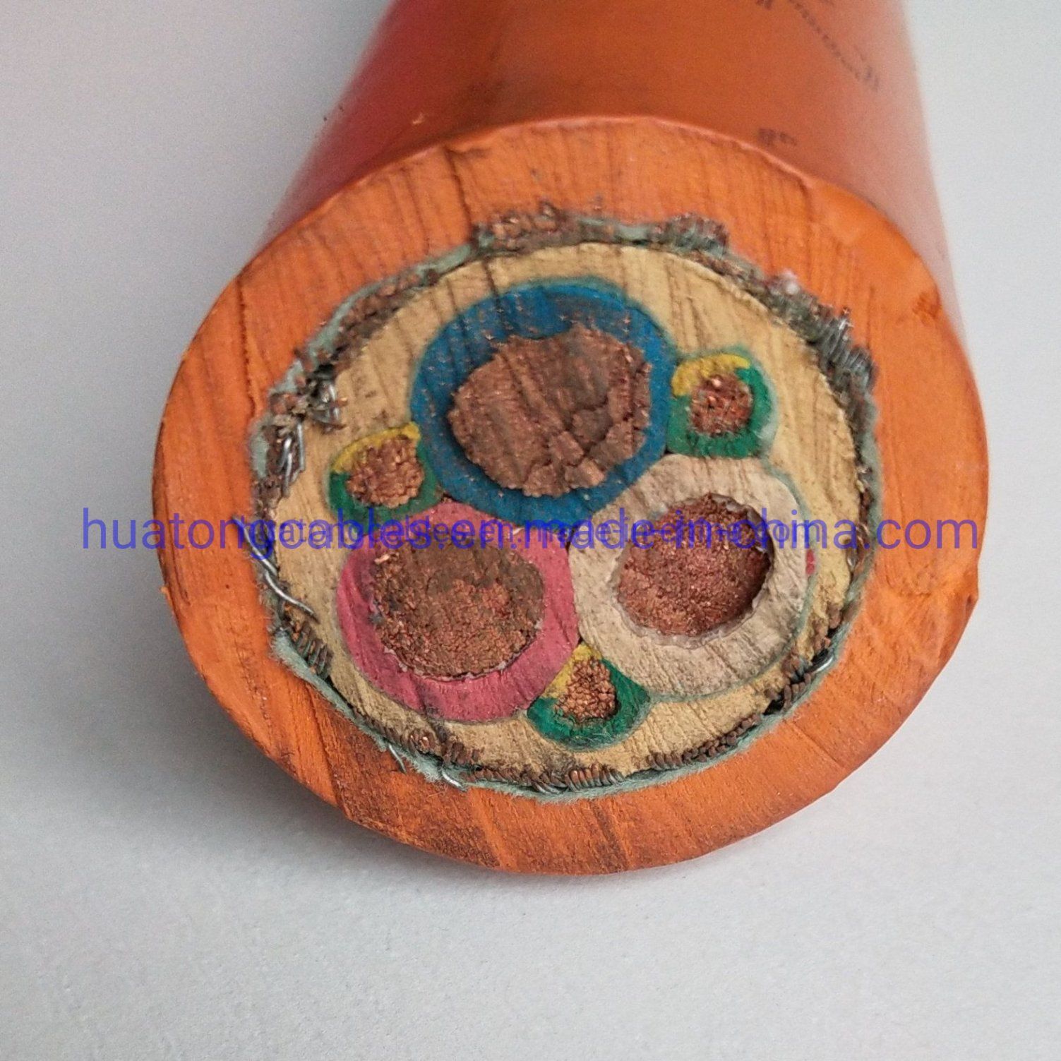 UL and cUL Certificate 5 Core 1/0AWG 4 Core 3/0AWG Stranded Copper EPDM Insulation Cr Jacket Type W Type G Mining Power Cable