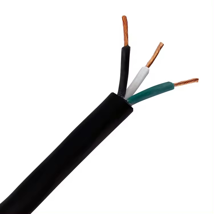 UL/cUL/Msha/RoHS 12-3c Black Jacket 600V Type Soow Cable