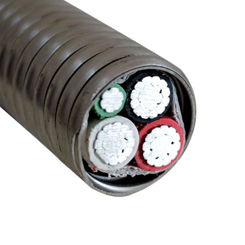 UL1569 Certification Aluminum Alloy 8000 Series Conductor XLPE Insulated Metal Claded Mc Cable