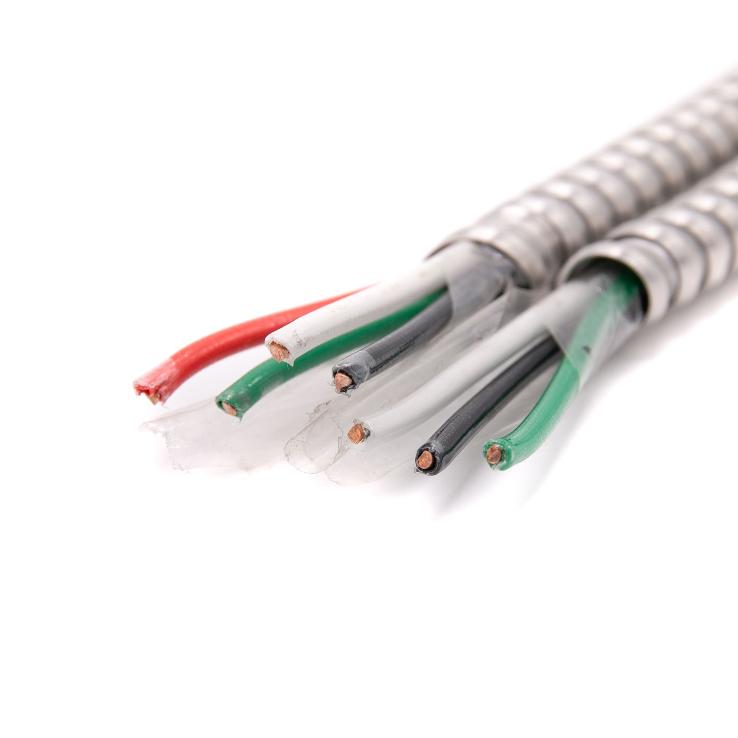 UL1569 Mc Cable with Xhhw-2 Inners PVC Jacket 600V Copper Conductor Aluminum Alloy Interlocked Armor