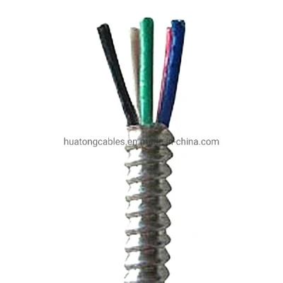 UL1569 Standard Solid Copper PVC/Nylon Aluminum Tape Armored Mc Cable