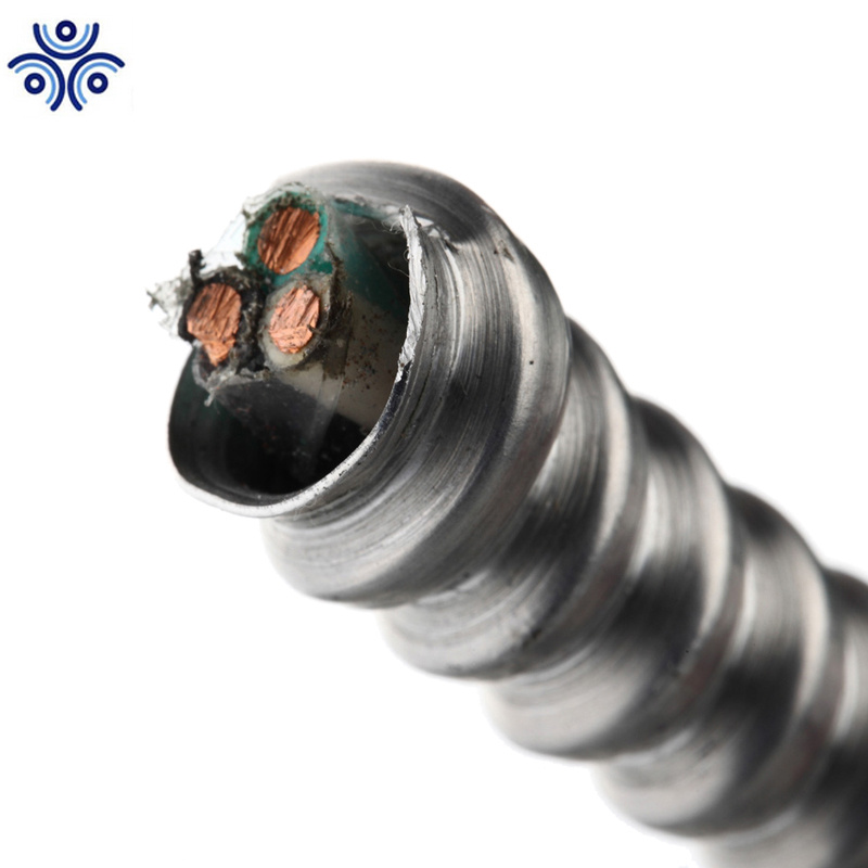 UL1569 Standard Type 1core 3 Core 10 AWG Metal Clad Cable Thhn Core with Aia Mc Cable