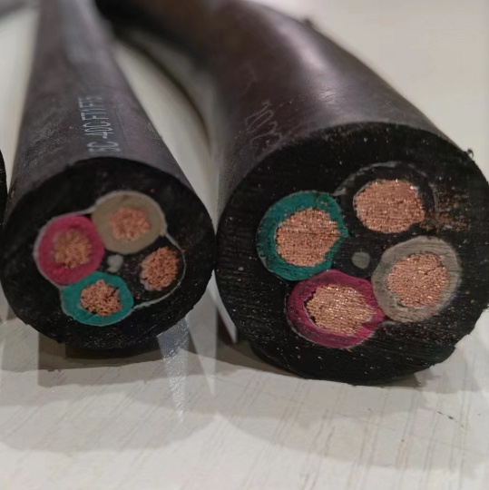 UL1650 4 Core 5 Core 6AWG 8AWG Flexible Copper Epr Insulated and CPE Sheathed Type W Portable Cable