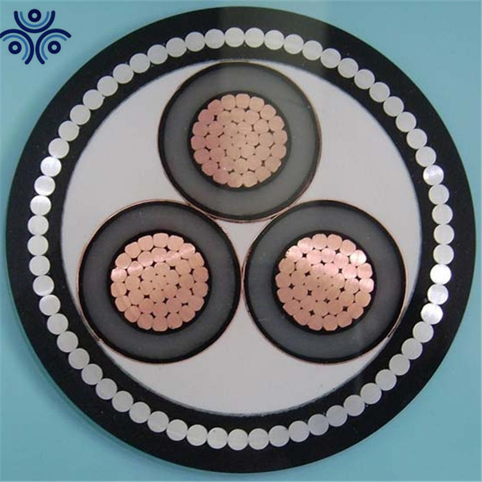 Underground 3 Core XLPE Insulation Armored Copper Power Cable 70mm 90mm 120mm 150mm 240mm Swa/Sta