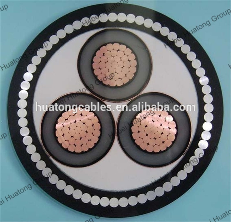 Underground Copper Armoured Power Cable, XLPE Insulated Electrical Power Cable