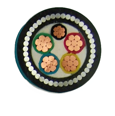 Underground Electrical Armoured Cable 5 Core Power Cable 6mm 10mm 16mm 25mm Power Cable