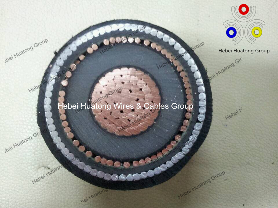 Voltage 6.35/11 (12) Kv Single Core Armoured Copper Conductors Cable