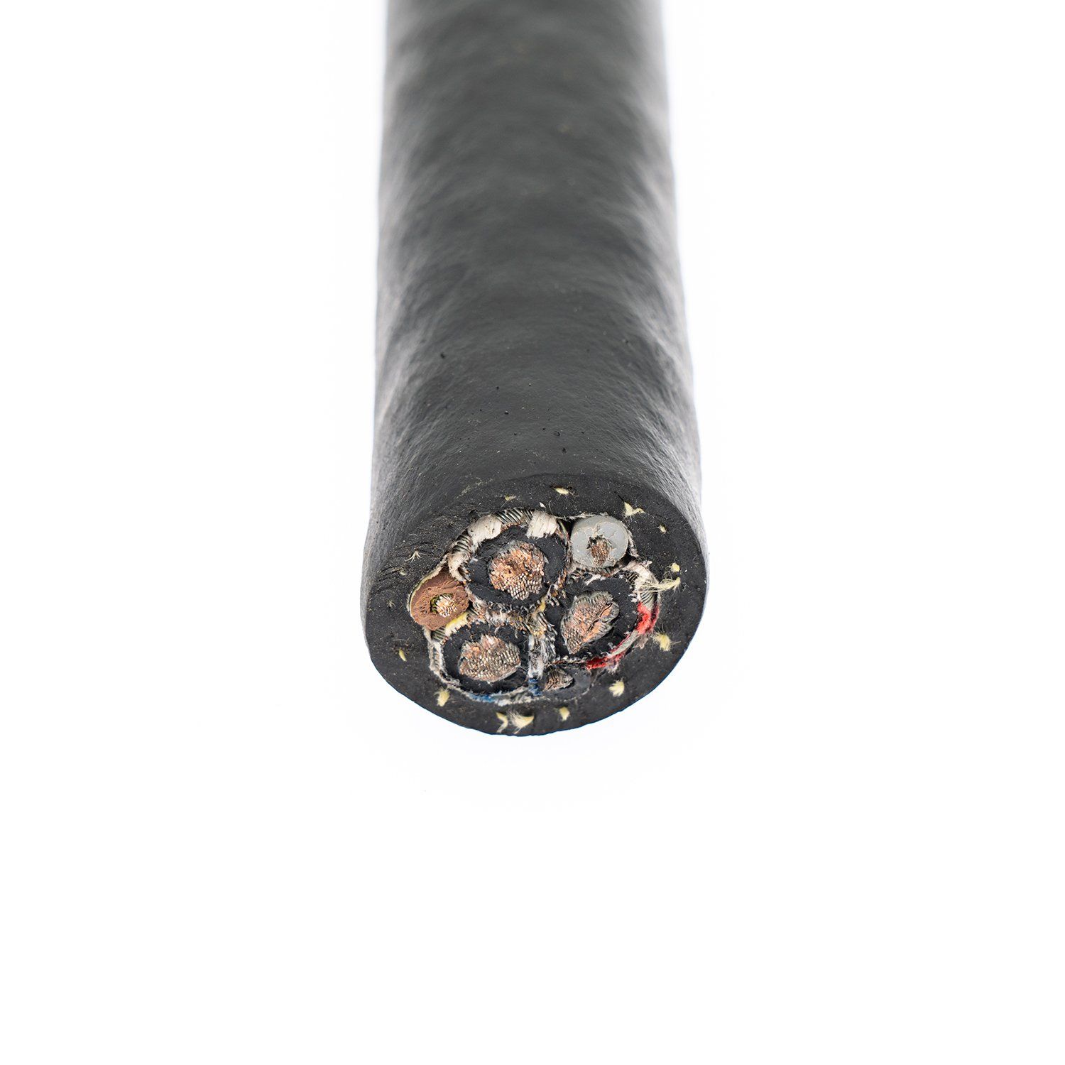 White Red Black Round Wire Rneda Drum Power Mine Cable