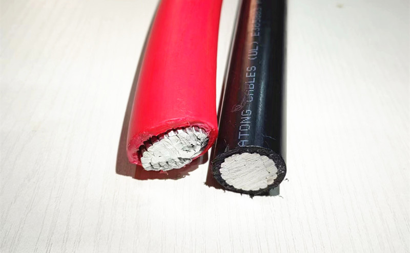 XLPE Construction 12AWG -1000kcmil Solar Alulminum 750kcmil PV Wire with Factory Price