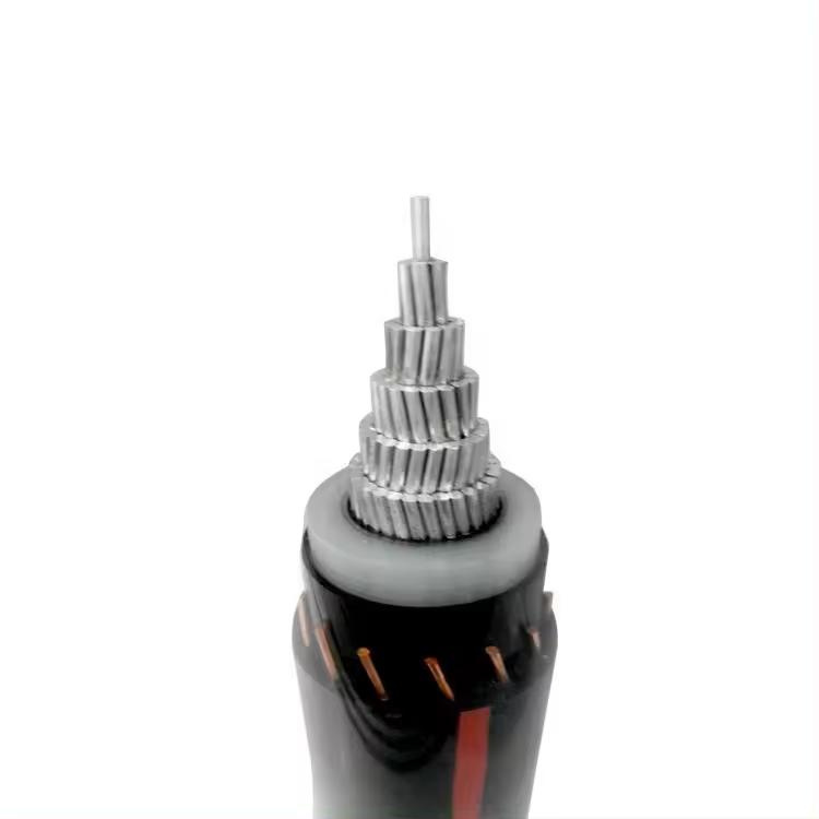 XLPE Insulated Copper Electrical Cables 15kv Mv Al PVC Cable