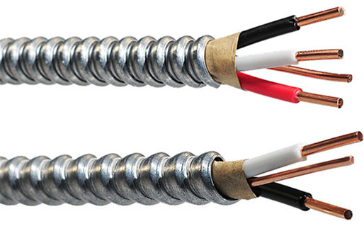 cUL Listed Cable AC90 Building Wire 14/2 600V Solid Bare Copper
