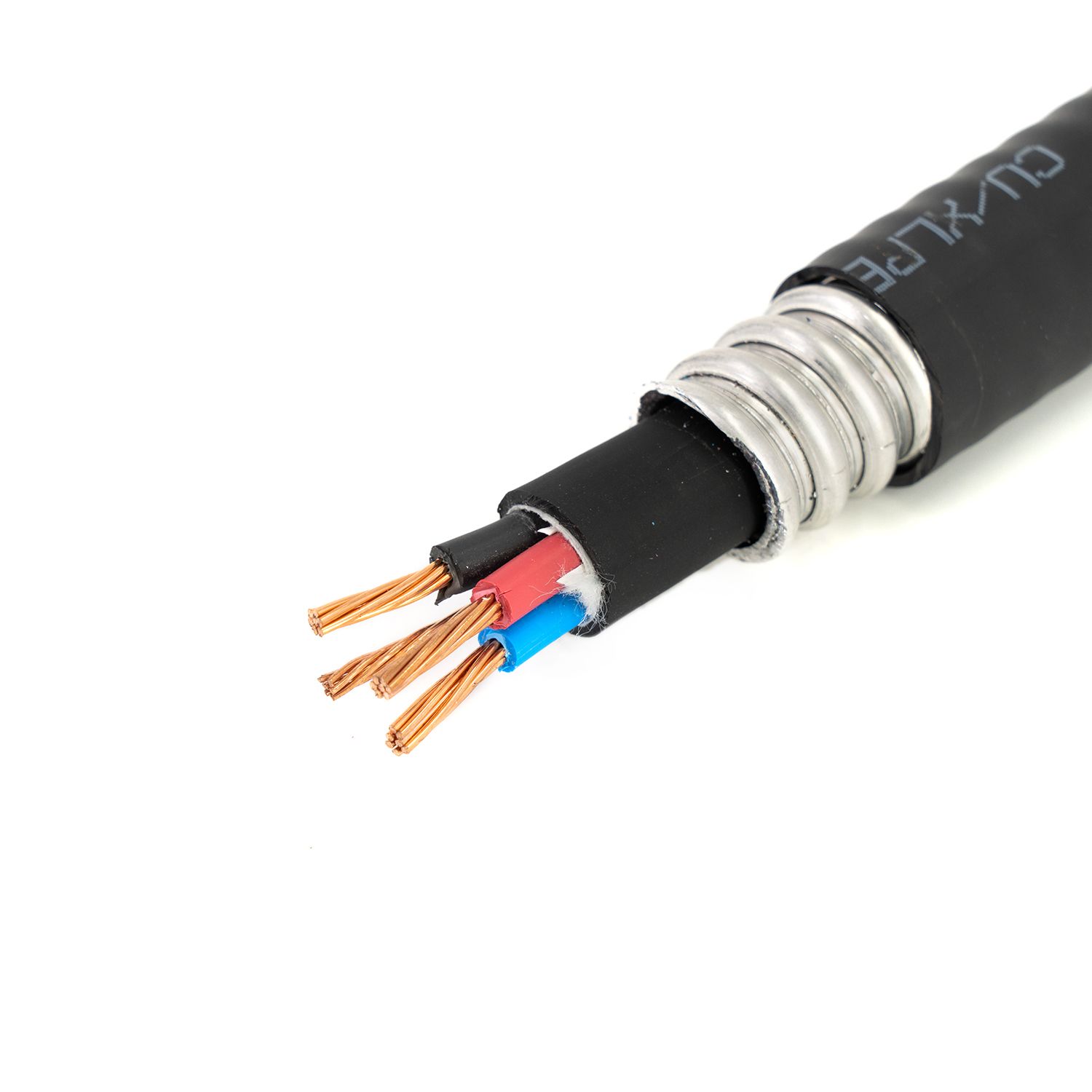 cUL Listed Multi-Conductor 600V Teck 90 Armoured Electric Power Cable
