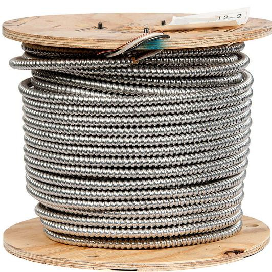 cUL and CSA Certification Metal Clad Cable AC90 10/3 Copper XLPE Inusulation Aluminum Armor