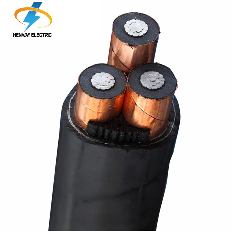 300 Mcm 350 Mcm 1250 Mcm Filo di Alluminio Conduttore in Alluminio Cavo a Media Tensione (11KV, 33KV, 66KV)