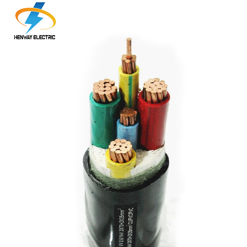 Cavo di alimentazione multi-core con conduttore in rame isolato in XLPE UL2464 300V giacca in PVC conduttore in rame