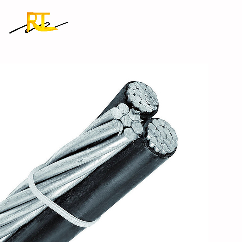 0.6/1kv 10mm 16mm 25mm Aluminum Conductor Aerial Bundle Cable Overhead ABC Electric Power Cable with XLPE Insulation