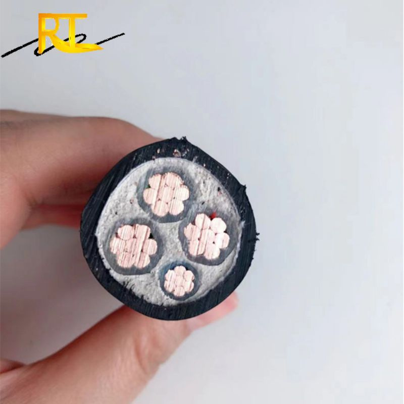 0.6/1kv 4*70mm Copper Conductor XLPE Insulated Low Voltage Electrical Wire Power Cable