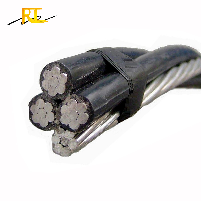 0.6/1kv 4 Core Aluminum Aerial Bundle Cable Overhead ABC Cable